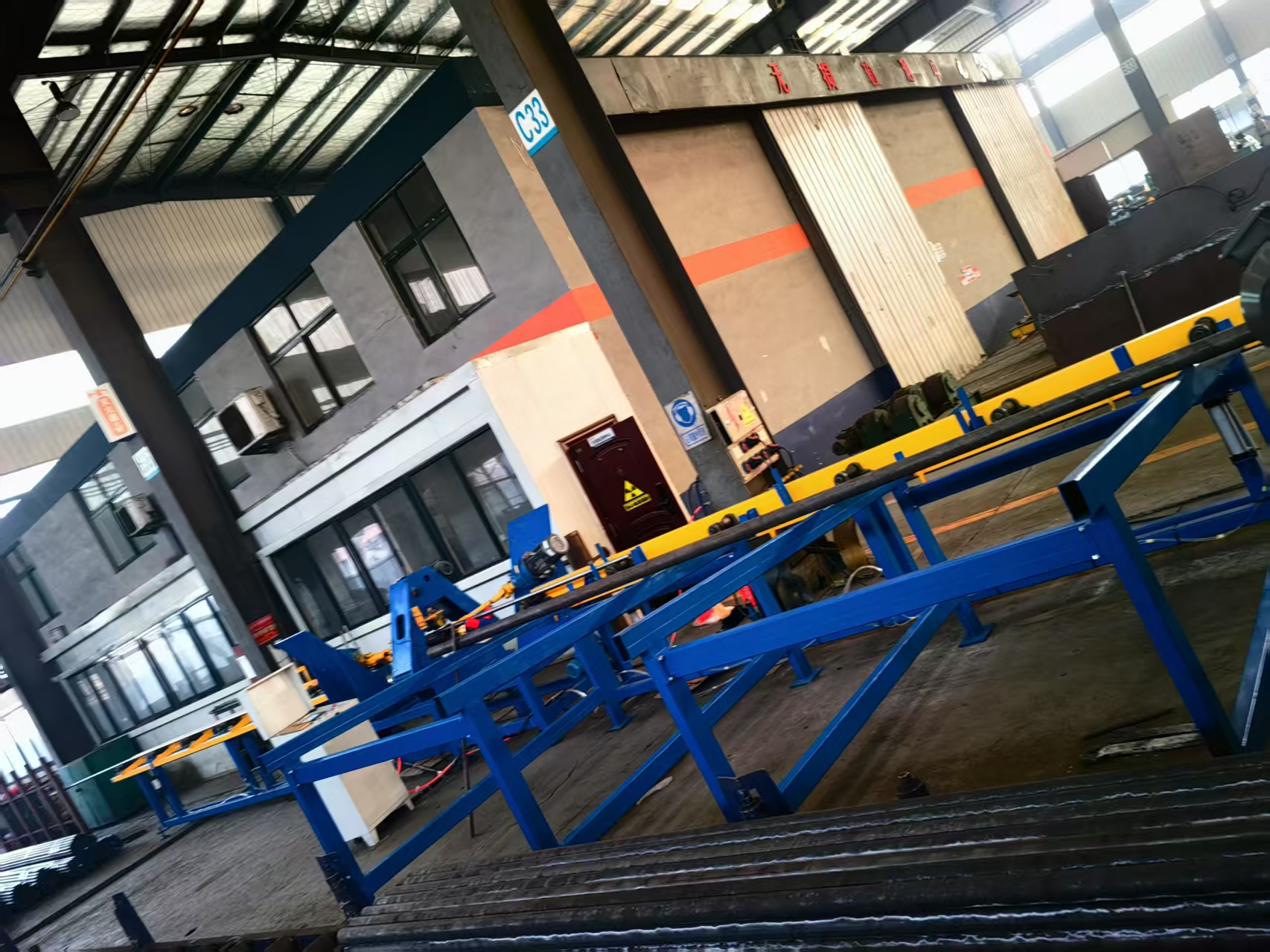 螺纹钢管/螺旋槽管加工机床(现货供应)